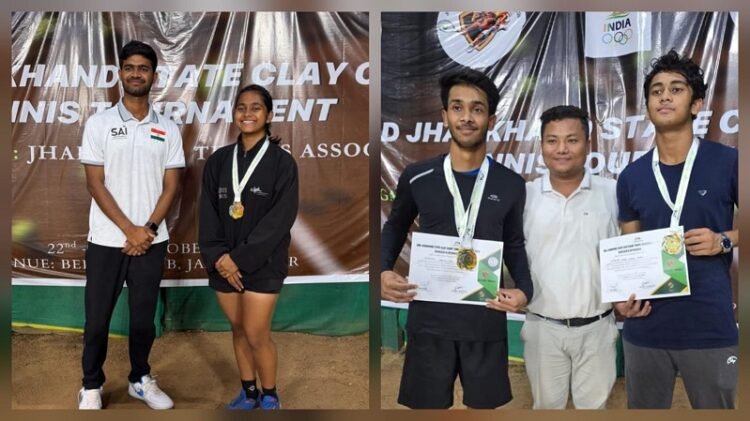 Jamshedpur sports : मेबल जोलेन तोपनो ने जीता अंडर-18 बालिका टेनिस का खिताब, डेनियल तोपनो भी बने चैंपियन Jamshedpur sports : मेबल जोलेन तोपनो ने जीता अंडर-18 बालिका टेनिस का खिताब, डेनियल तोपनो भी बने चैंपियन