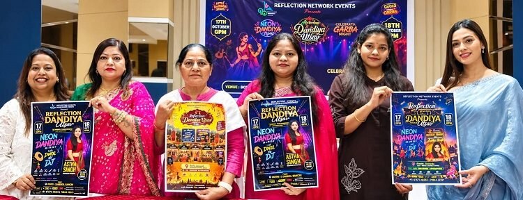 Jamshedpur dandiya utsav : साकची में रिफ्लेक्शन नेटवर्क इवेंट का दो दिवसीय भव्य डांडिया उत्सव 17-18 अक्टूबर को, आस्था सिंह होगी सेलिब्रिटी आर्टिस्ट