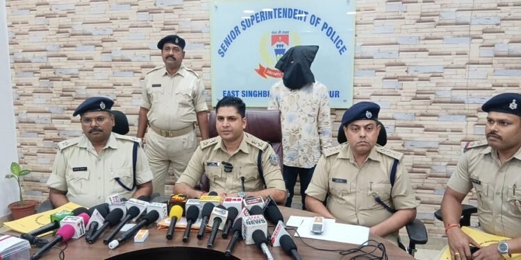 Jamshedpur police action : बागबेड़ा में आपराधिक वारदात को अंजाम देने की थी तैयारी, पुलिस ने एक अपराधी को लोडेड कट्‌टे के साथ किया गिरफ्तार