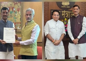 Jamshedpur bjp leader meets external affairs minister : वियतनाम हादसे में दिवंगत विनय राय और राजा कुमार वर्मा के पार्थिव शरीर भारत लाने की पहल तेज, रक्षा राज्य मंत्री संजय सेठ की पहल पर विदेश मंत्री डॉ एस जयशंकर से मिले कुलवंत सिंह बंटी, शीघ्र स्वदेश वापसी का किया अनुरोध